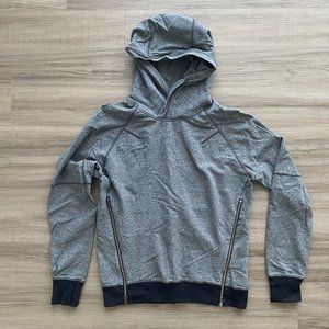 Lululemon hoodie with double front zipper - In gray in medium